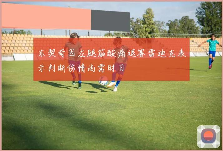 东契奇因左腿筋酸痛退赛雷迪克表示判断伤情尚需时日