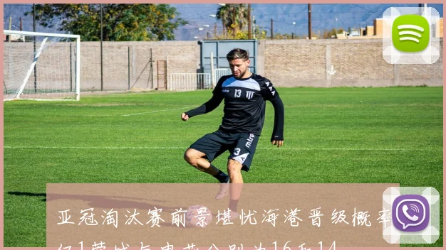 亚冠淘汰赛前景堪忧海港晋级概率仅1蓉城与申花分别为16和14