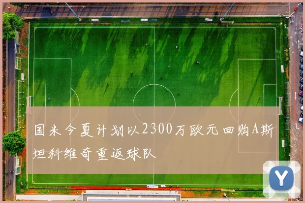 国米今夏计划以2300万欧元回购A斯坦科维奇重返球队